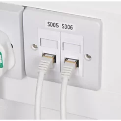 Labgear White Shielded RJ45 Cat 7 Ethernet Patch Lead 3m -Data Networking Shop 141KH A2