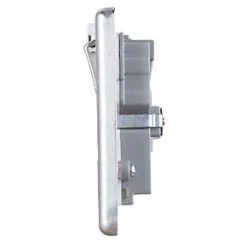 LAP 13A 2-Gang SP Switched Wi-Fi Extender + 2.1A 1-Outlet Type A USB Charger Brushed Steel with White Inserts 9 LAP 13A 2-Gang SP Switched Wi-Fi Extender + 2.1A 1-Outlet Type A USB Charger Brushed Steel with White Inserts -Data Networking Shop 170FV A3