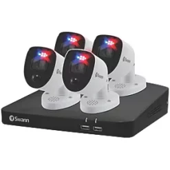 Swann SWDVK-856804-RL 2TB 8-Channel 4K CCTV DVR Kit & 4 Indoor & Outdoor Cameras -Data Networking Shop 176JT A2