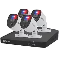 Swann SWDVK-84680SD4-EU 32GB 8-Channel 1080p DVR CCTV Kit & 4 Indoor & Outdoor Cameras -Data Networking Shop 178JT A2