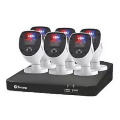 Swann SWDVK-846806SL-EU 1TB 8-Channel 1080p CCTV System & 6 Indoor & Outdoor Cameras