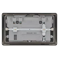 LAP 13A 2-Gang SP Switched Wi-Fi Extender Socket + 2.1A 1-Outlet Type A USB Charger Black Nickel with Black Inserts 9 LAP 13A 2-Gang SP Switched Wi-Fi Extender Socket + 2.1A 1-Outlet Type A USB Charger Black Nickel with Black Inserts -Data Networking Shop 224HF A3