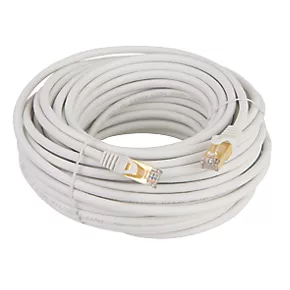 Labgear White Shielded RJ45 Cat 7 Ethernet Patch Lead 5m 4 Labgear White Shielded RJ45 Cat 7 Ethernet Patch Lead 5m - Image 2