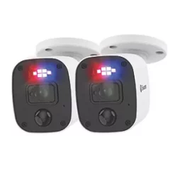 Swann Enforcer SWPRO-1080MQBPK2-EU White Wired 1080p Indoor & Outdoor Dome Add-On Camera for Swann DVR CCTV Kit -Data Networking Shop 385PV A2