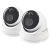 Swann SWPRO-1080MSDPK2-EU White Wired 1080p Outdoor Dome Add-On Camera Twin Pack 2 Pack 1 Swann SWPRO-1080MSDPK2-EU White Wired 1080p Outdoor Dome Add-On Camera Twin Pack 2 Pack -Data Networking Shop 401JT P