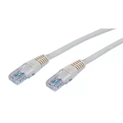 Philex Grey Unshielded RJ45 Cat 5e Ethernet Cable 5m