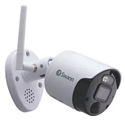 Swann SWNVW-500CAM-EU White Wired 1080p Indoor & Outdoor Bullet Add-On Camera for Swann Wi-Fi NVR CCTV Kit -Data Networking Shop 598PV A3