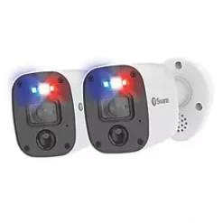 Swann Enforcer SWPRO-4KMQBPK2-EU White Wired 4K Indoor & Outdoor Bullet Add-On Camera for Swann DVR CCTV Kit -Data Networking Shop 698PV A4