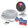 Swann Pro Enforcer SWNHD-1200BE-EU White Wired 12MP Indoor & Outdoor Bullet Add-On Camera for Swann NVR CCTV Kit -Data Networking Shop 855PV P