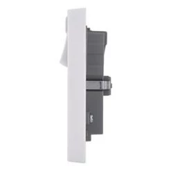 British General 900 Series 13A 2-Gang SP Switched Wi-Fi Extender Socket + 2.1A 1-Outlet Type A USB Charger White 10 British General 900 Series 13A 2-Gang SP Switched Wi-Fi Extender Socket + 2.1A 1-Outlet Type A USB Charger White -Data Networking Shop 8865V A2