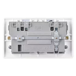 LAP 13A 2-Gang SP Switched Wi-Fi Extender + 2.1A 1-Outlet Type A USB Charger White -Data Networking Shop 988FV A2